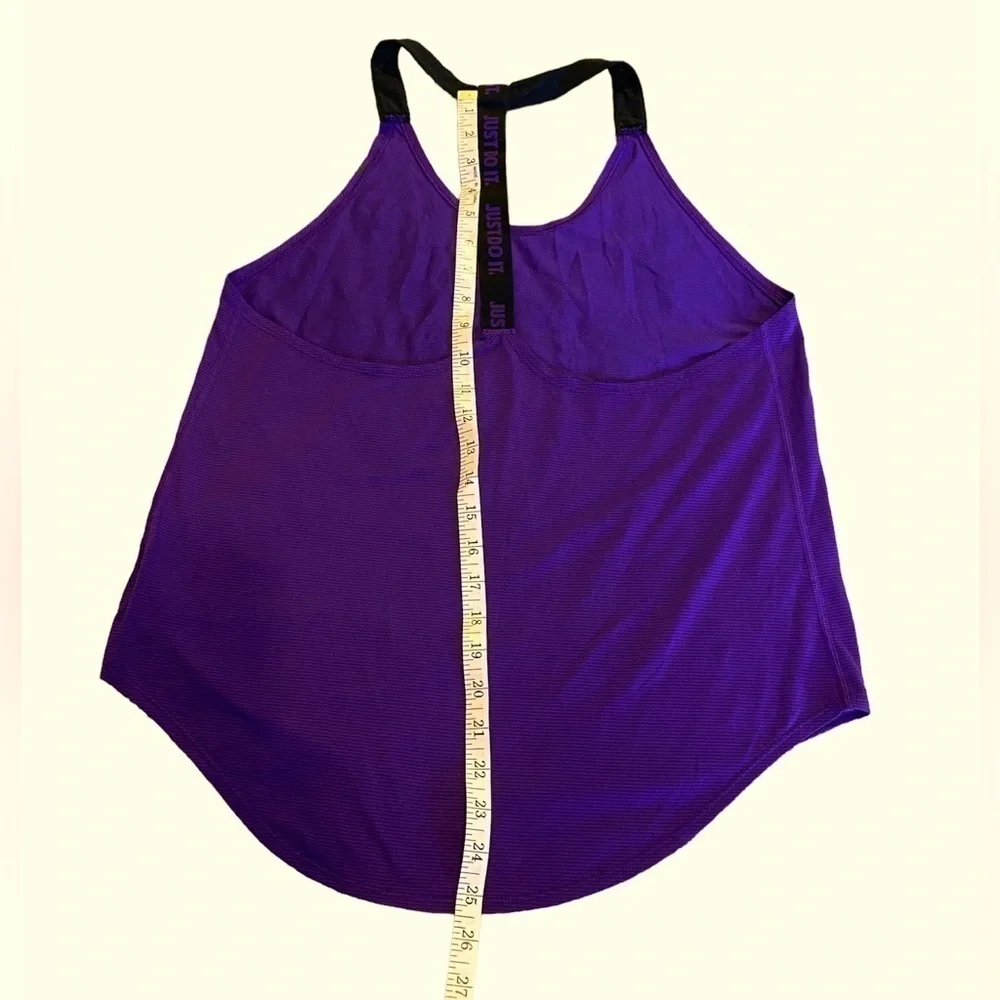 Nike elasticka Grx racer tank top purple woman’s size medium like new